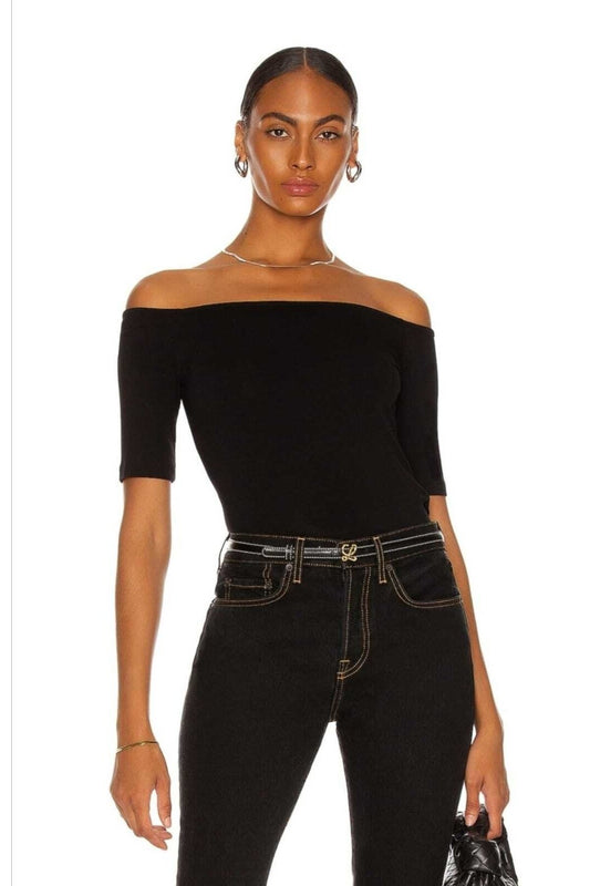 Strapless Blouse - Black