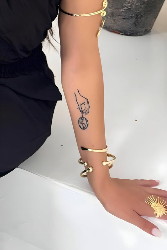 Broken Light Bracelet - Gold