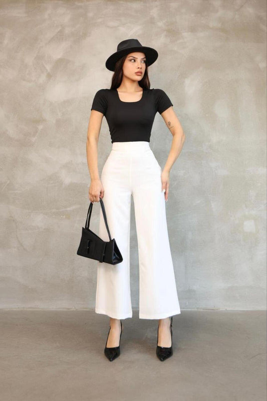 Mango Model Pants - White