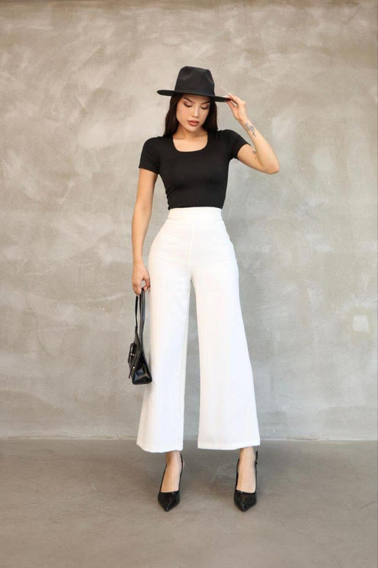 Mango Model Pants - White