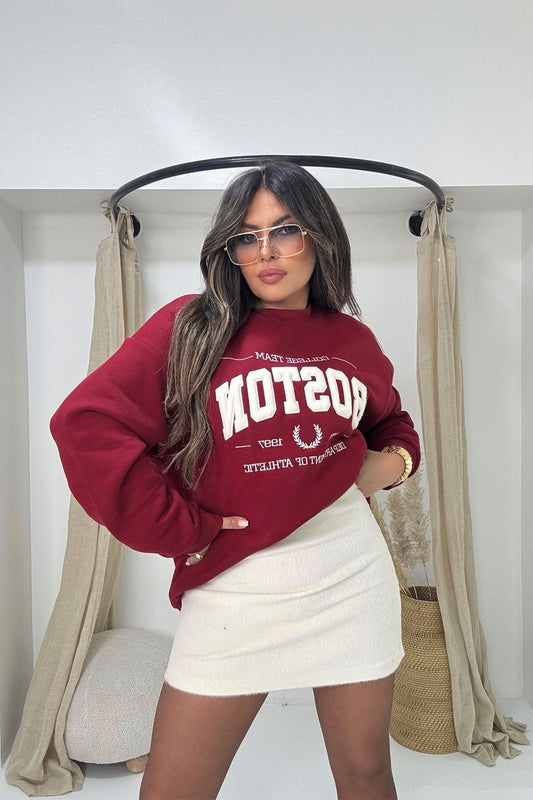 Mini Fur Fabric Skirt - Ecru