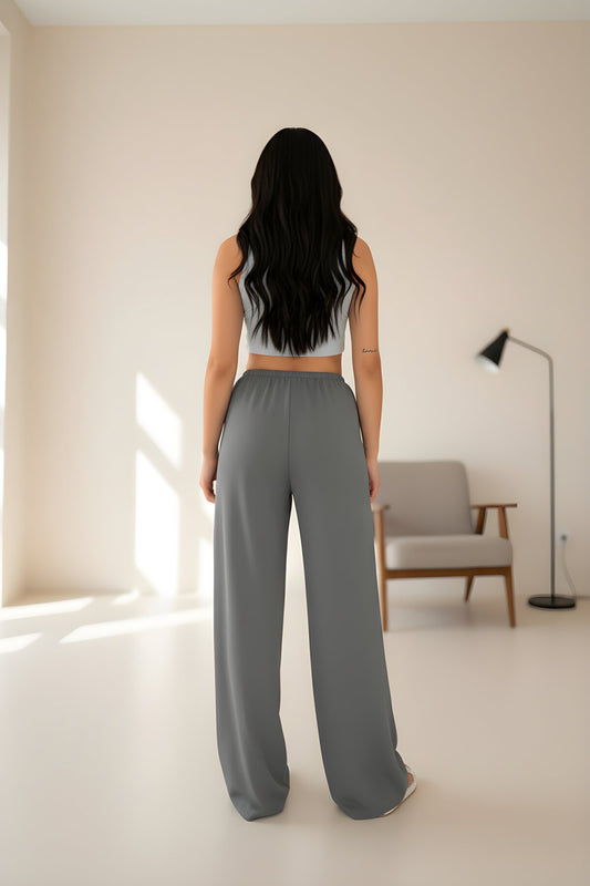 Oversize Ayrobin Pants - Charcoal