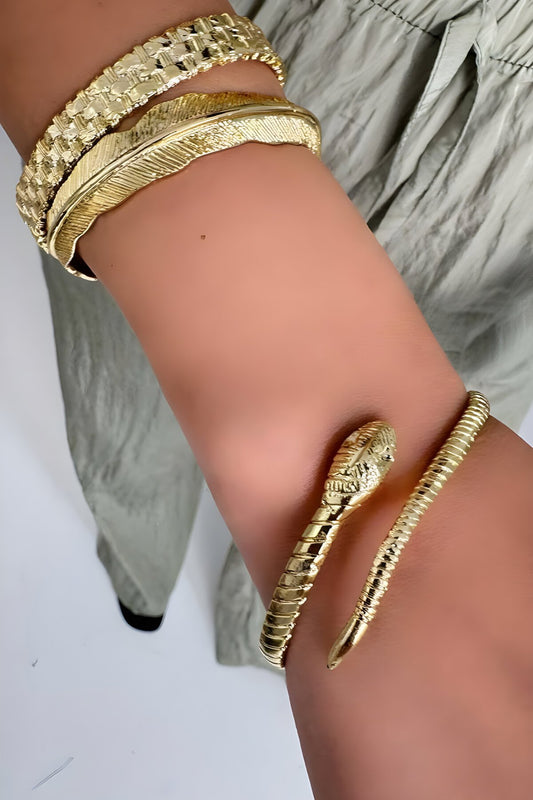 Snake Spirit Bracelet - Gold